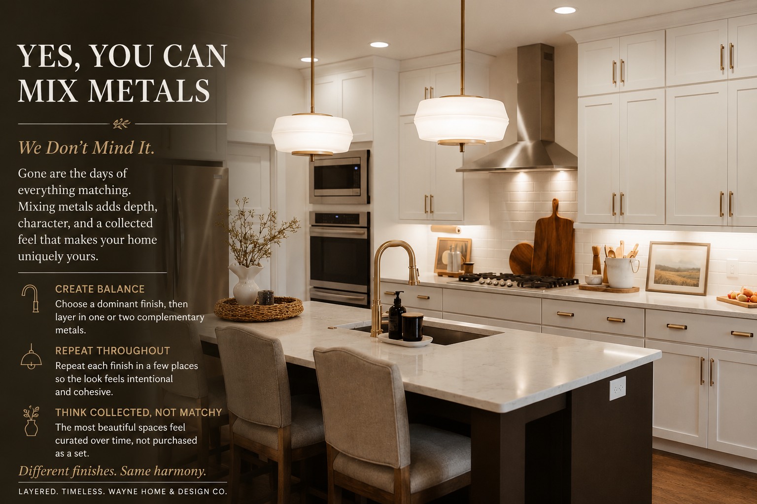 You Can Mix Metals